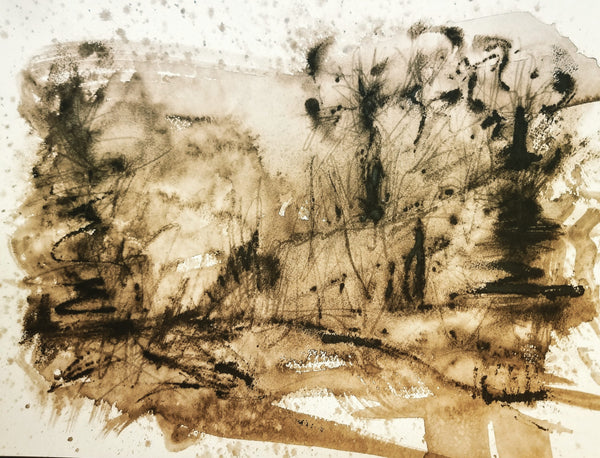 Moonlight, snowfall, night