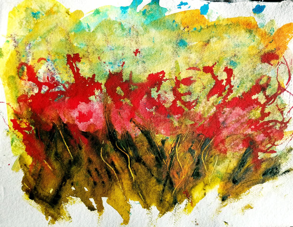 Garden Red and Green