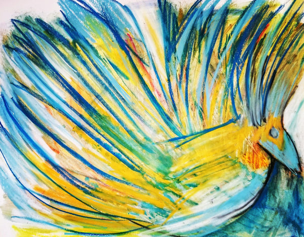 <transcy>Oiseau bleu du bonheur</transcy>