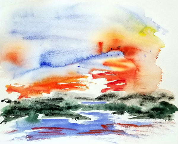 <transcy>Lever de soleil brillant</transcy>